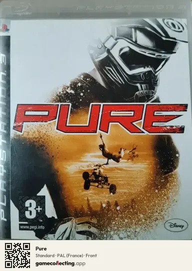 Pure PlayStation 3, France box front