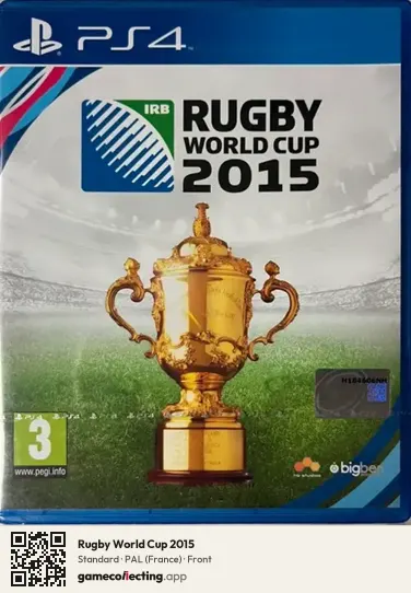 Rugby World Cup 2015 PlayStation 4, France box front