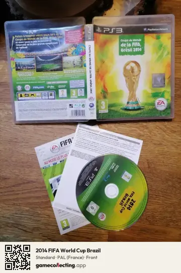 2014 FIFA World Cup Brazil PlayStation 3, France box front