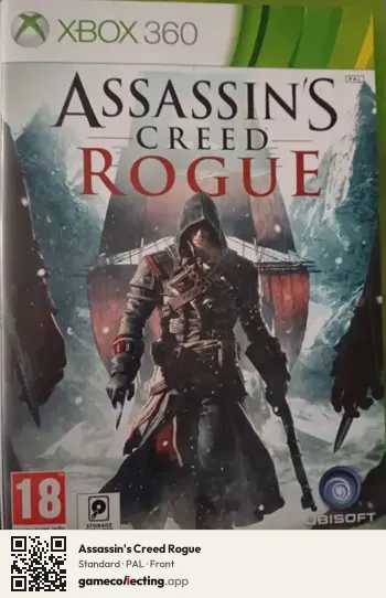 Assassin's Creed Rogue Xbox 360, PAL box front