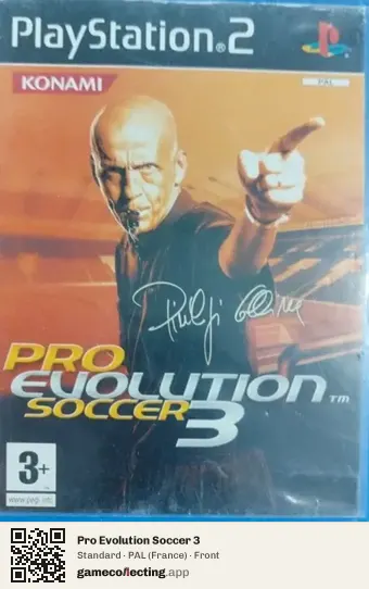Pro Evolution Soccer 3 PlayStation 2, France box front
