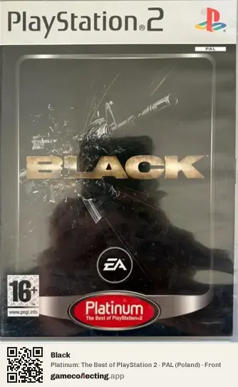 Black PlayStation 2, Poland box front