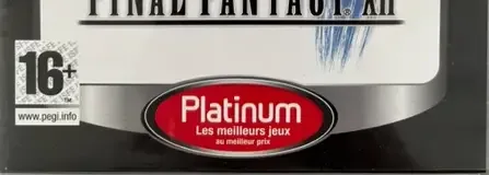 Final Fantasy XII, the PEGI square on its front