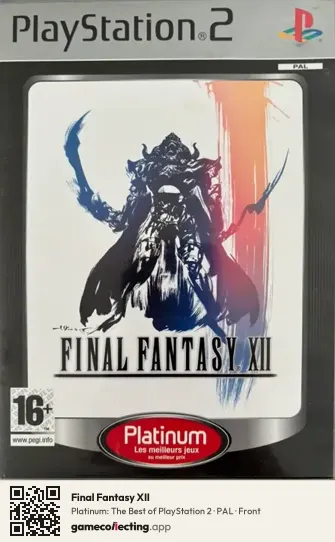 Final Fantasy XII PlayStation 2, PAL box front