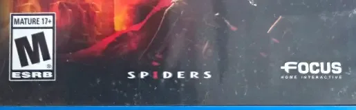Bound by Flame, the ESRB box on its front