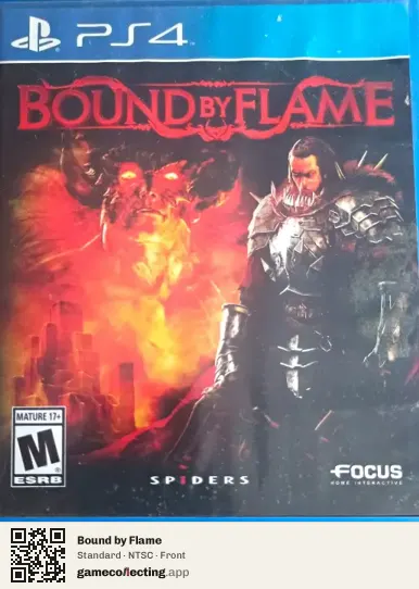 Bound by Flame PlayStation 4, NTSC box front