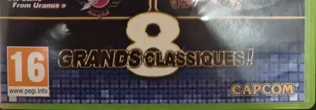 Capcom Digital Collection, the PEGI square on its front