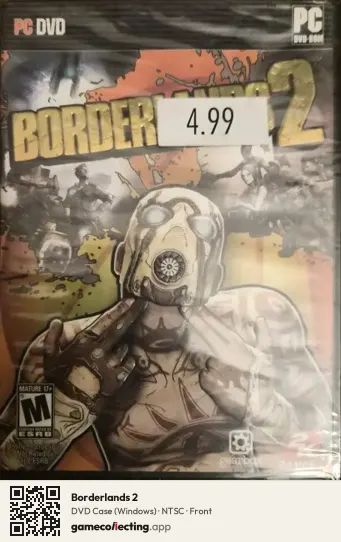 Borderlands 2 Computer, NTSC box front