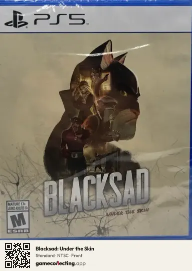 Blacksad: Under the Skin PlayStation 5, NTSC box front