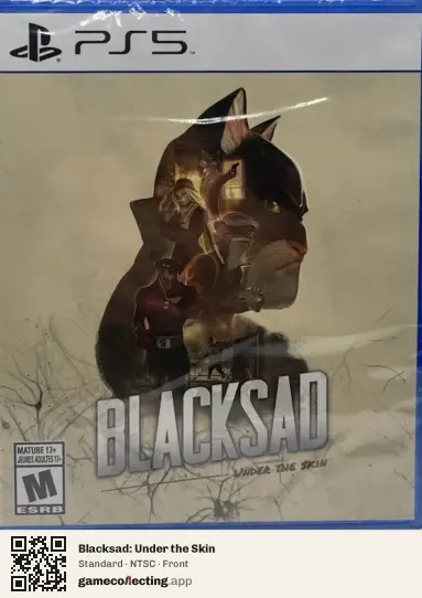 Blacksad: Under the Skin PlayStation 5, NTSC box front