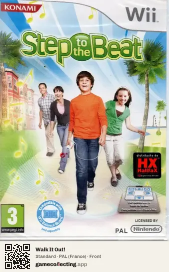 Walk It Out! Nintendo Wii, France box front
