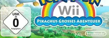 PokéPark Wii: Pikachu's Adventure, the USK square on its front