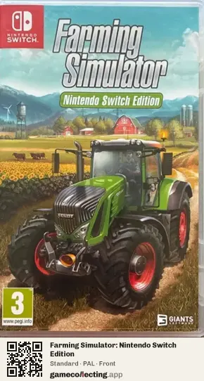 Farming Simulator: Nintendo Switch Edition Nintendo Switch, PAL box front