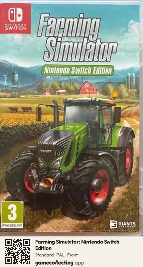Farming Simulator: Nintendo Switch Edition Nintendo Switch, PAL box front