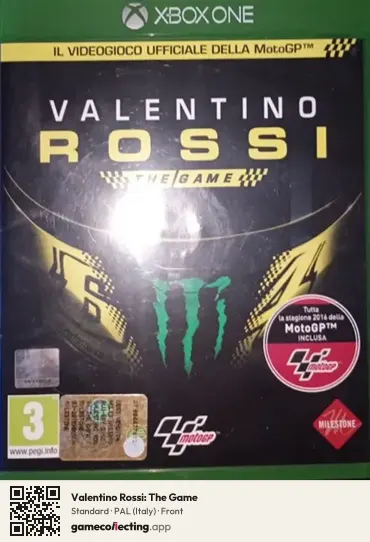 Valentino Rossi: The Game Xbox One, Italy box front
