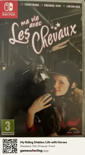 My Riding Stables: Life with Horses Nintendo Switch, France box front