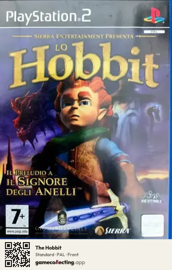 The Hobbit PlayStation 2, PAL box front