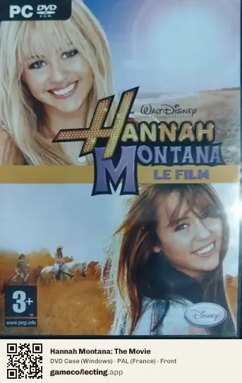 Hannah Montana: The Movie Computer, France box front