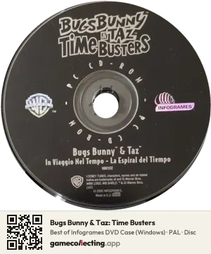 Bugs Bunny & Taz: Time Busters Computer, PAL disc