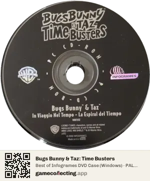 Bugs Bunny & Taz: Time Busters Computer, PAL disc