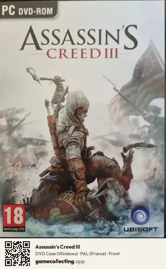 Assassin's Creed III Computer, France box front