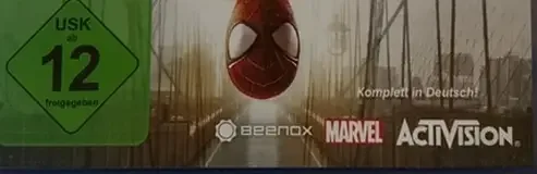 The Amazing Spider-Man 2, the USK square on its front