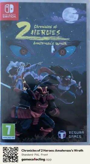 Chronicles of 2 Heroes: Amaterasu's Wrath Nintendo Switch, PAL box front