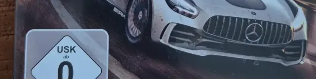 Project Cars 3, the USK square on its front