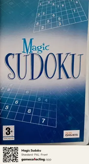 Magic Sudoku PlayStation Portable, PAL box front