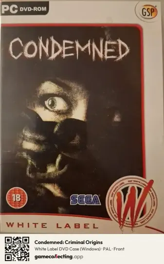 Condemned: Criminal Origins Computer, PAL box front