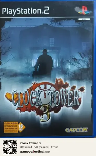 Clock Tower 3 PlayStation 2, France box front