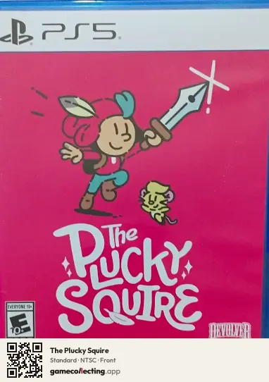 The Plucky Squire PlayStation 5, NTSC box front
