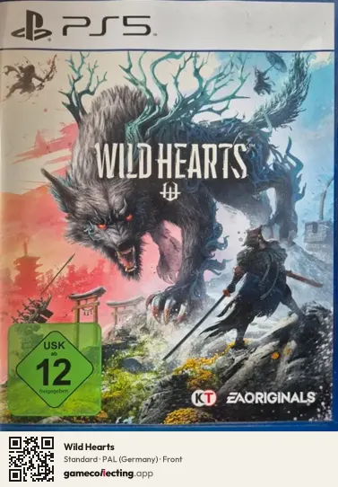 Wild Hearts PlayStation 5, Germany box front