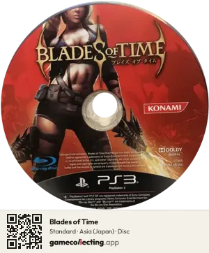 Blades of Time PlayStation 3, Asia disc
