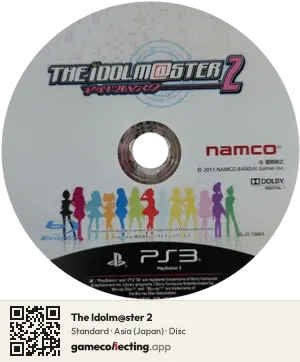 The Idolm@ster 2 PlayStation 3, Asia disc