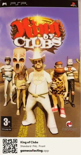 King of Clubs PlayStation Portable, PAL box front