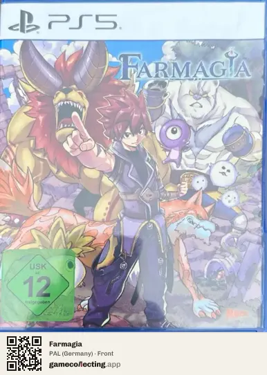 Farmagia PlayStation 5, Germany box front