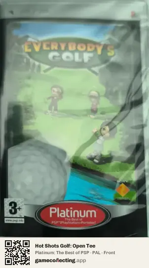 Hot Shots Golf: Open Tee PlayStation Portable, PAL box front