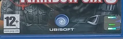 Tom Clancy's Rainbow Six 3, the PEGI square on its front