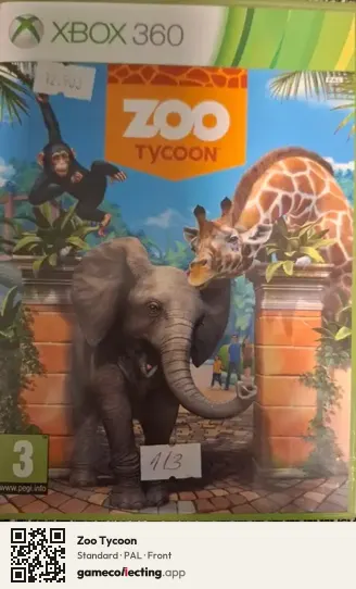 Zoo Tycoon Xbox 360, PAL box front