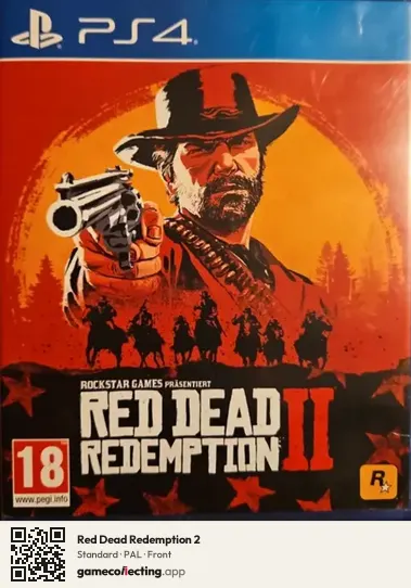 Red Dead Redemption 2 PlayStation 4, PAL box front