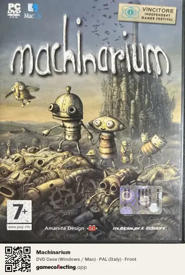 Machinarium Computer, Italy box front