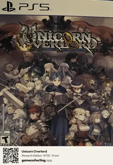 Unicorn Overlord PlayStation 5, NTSC box front