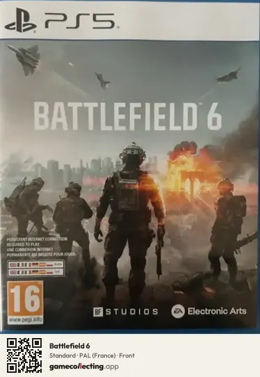 Battlefield 6 PlayStation 5, France box front