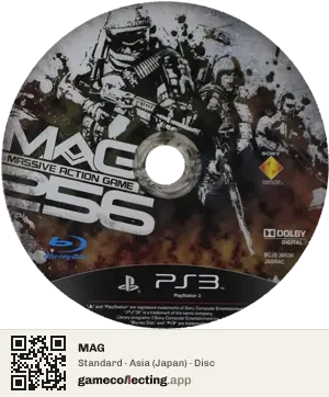 MAG PlayStation 3, Asia disc