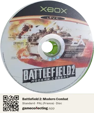 Battlefield 2: Modern Combat Xbox, PAL disc