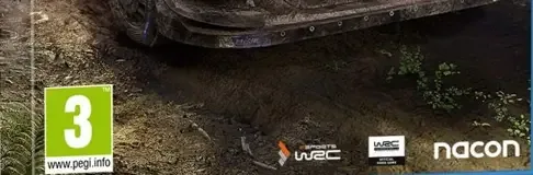 WRC 9, the PEGI square on its front