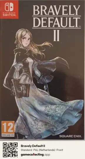 Bravely Default II Nintendo Switch, Netherlands box front