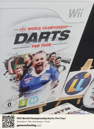 PDC World Championship Darts: Pro Tour Nintendo Wii, Germany box front