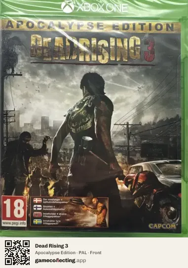 Dead Rising 3 Xbox One, PAL box front